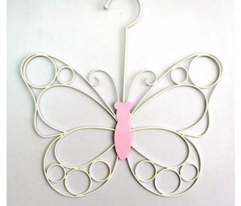 Hanger – Wire Scarf Butterfly Design