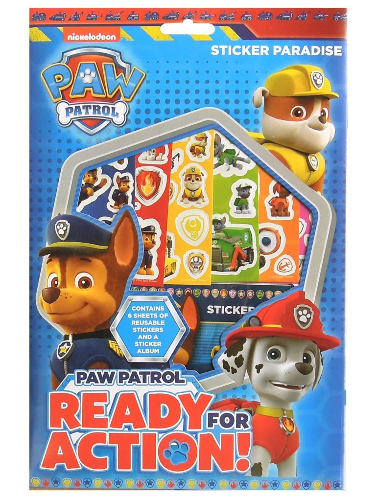 Over 700 Stickers PAW Patrol Ready for Action Stickers Book 