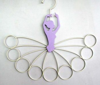 Hanger – Wire Scarf Ballerina Design