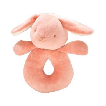 miYim Organic Plush Rattle – Victoria Bunny