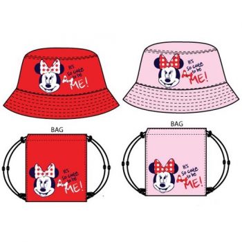 Hat – Minnie Mouse Kids Bucket Hat with FREE HAT BAG
