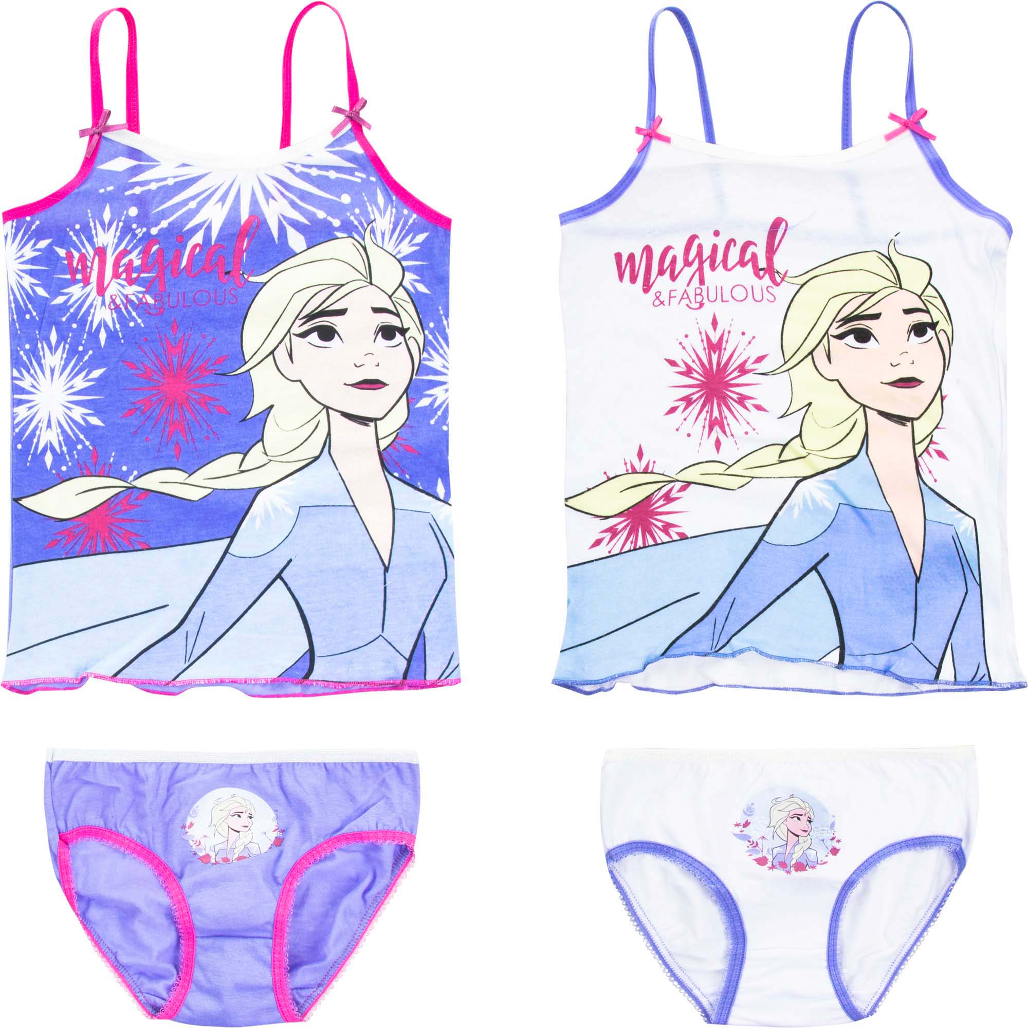 Underwear Set - Frozen II Magical and Fabulous- Singlet and Briefs