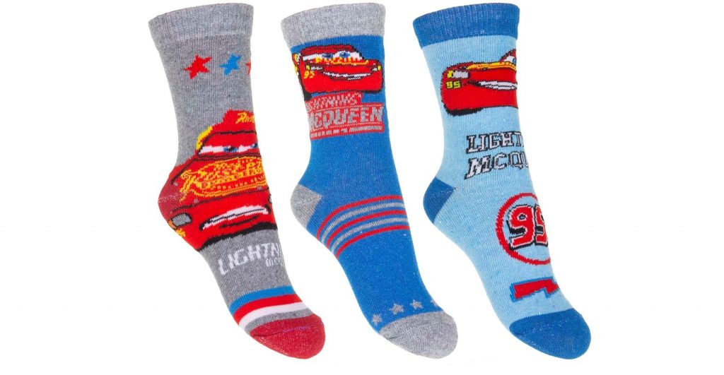 Socks Disney Cars Boys 3 pack Mc Queen Simply Bubs Merchandise