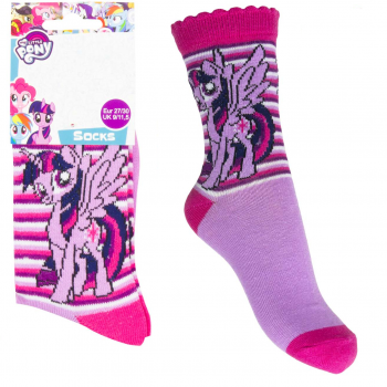 Socks – My Little Pony – Girls Stripe Twilight Sparkle